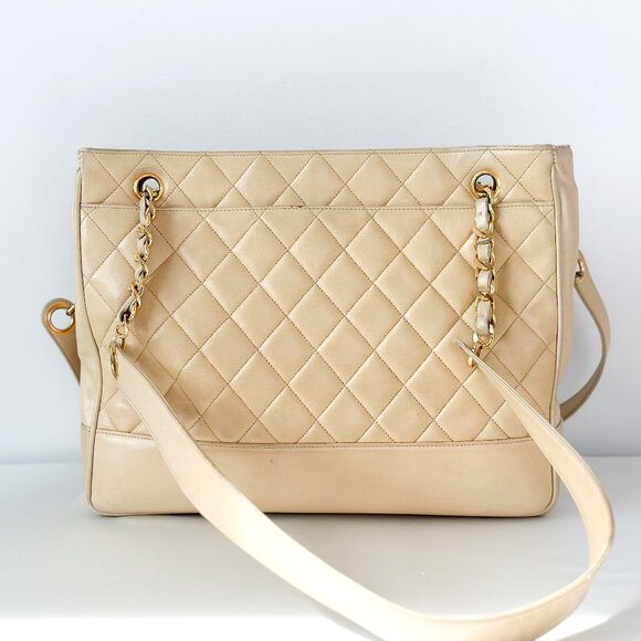 Chanel Quilted Lambskin Chain Bag - Picture 1 of 16